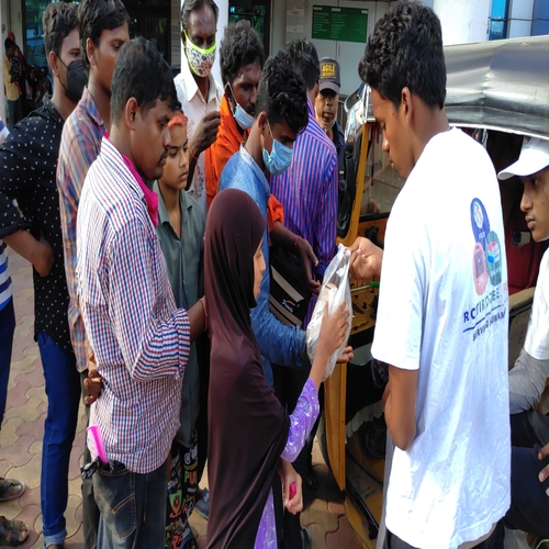 Food Distribution at Hospital