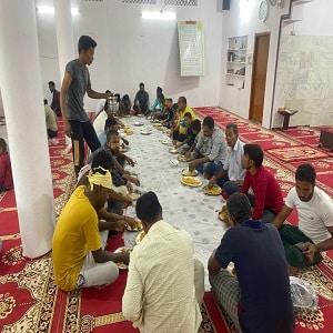 Food Distribution In Masjid